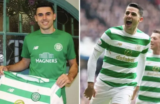 Tom Rogic celebrates a crucial goal for Celtic, a sight that will continue to be a familiar one for fans after his new long-term contract.