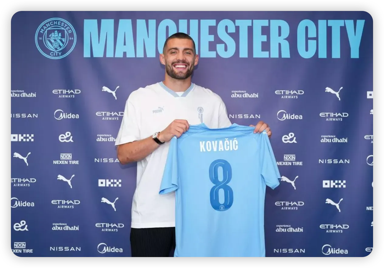 Kovacic Completes £30m Switch to Premier League Champions